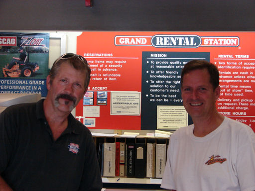 Greg Morris and Leland Crooks